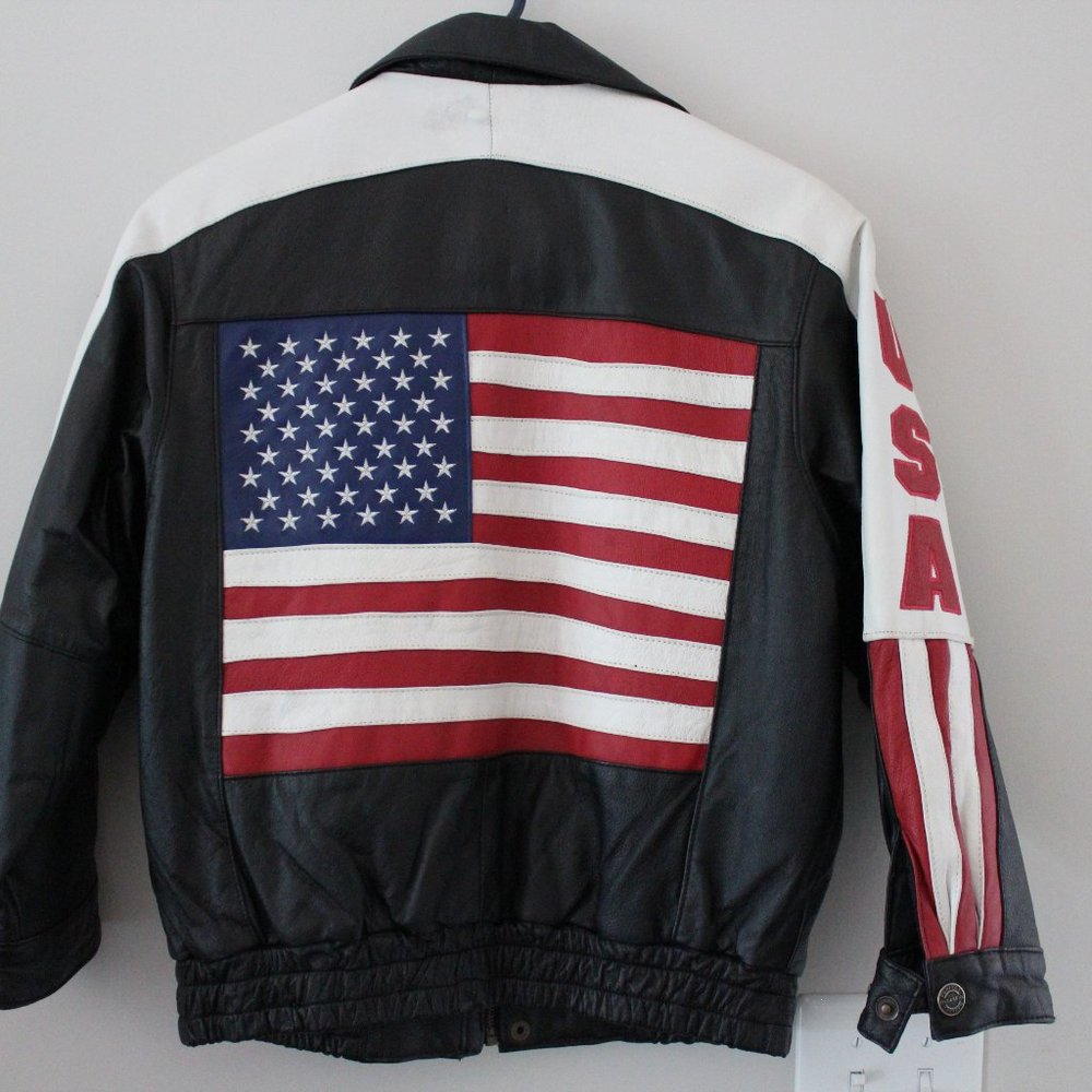 Oscar Piel USA Youth Leather Jacket